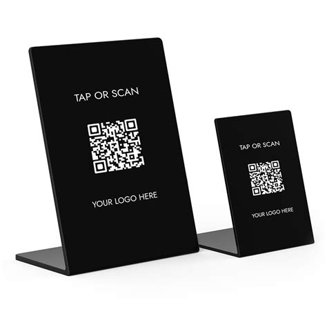 nfc tag and qr code scan|nfc and qr code stand.